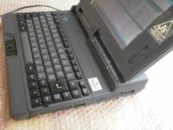EPSON PC-486 NOTE AS カラー 動作OK スティック付き PC98 015(ノート