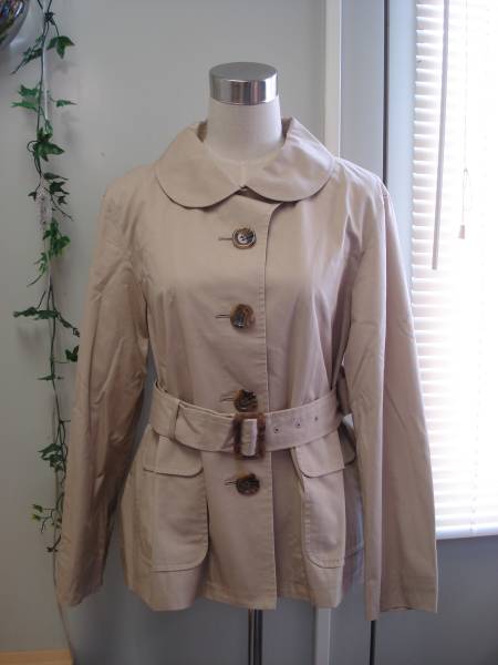 未使用■PART2 ジュンコ シマダ■ショート丈 コットンコート 9号