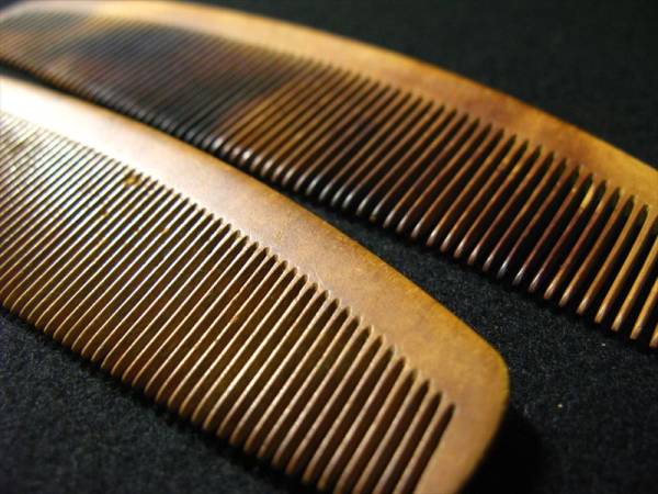 本つげ櫛 髪結い道具 11点 まとめてセット 日本髪(ブラシ、くし)｜売買