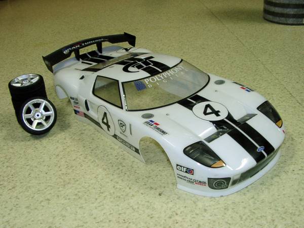 希少?1/10 HPI フォード GT LM Race Car Spec II Gran Turismo(ボディ 