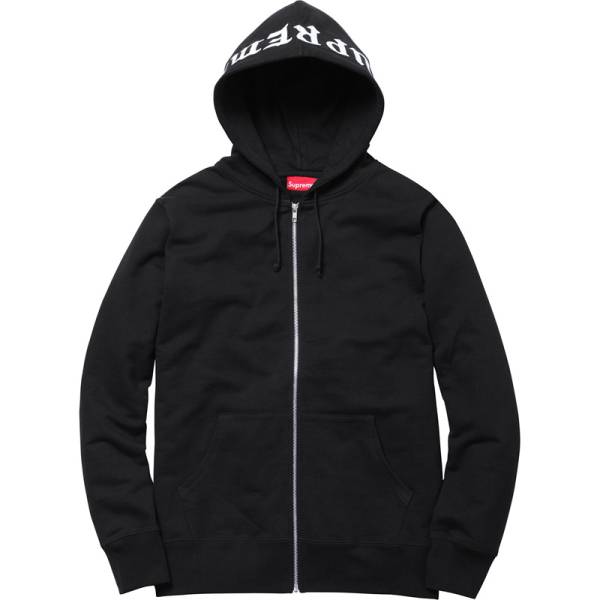 14SS☆Supreme Rocksteady Zip Up シュプリーム パーカー 黒 M(パーカ 