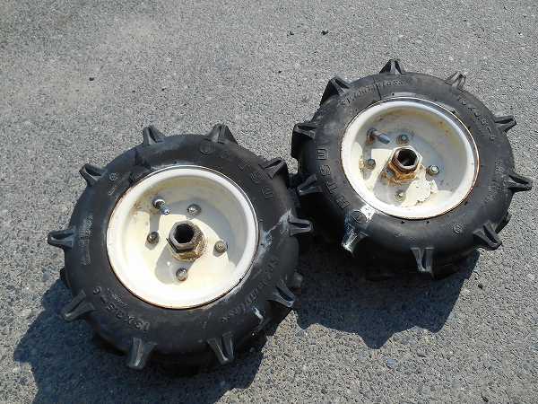 ◇オーツ◇小型耕運機 タイヤ 13×3.5-6 管理機◇ 車輪(車体)｜売買され