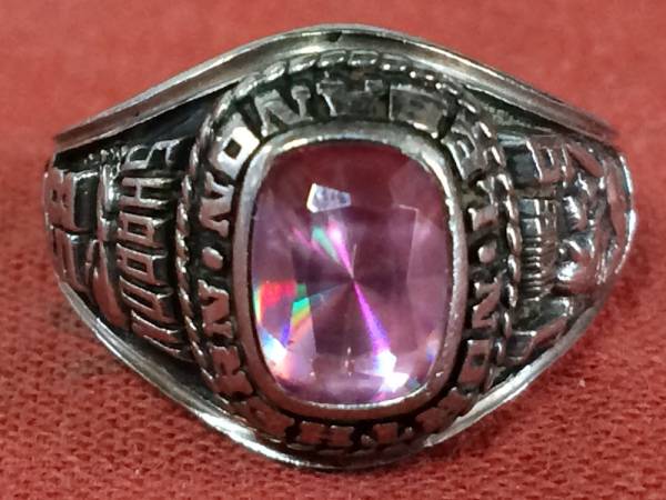 1985年 カレッジリング JOSTENS社製 アメリカ製 指輪 ビンテージ(13号 