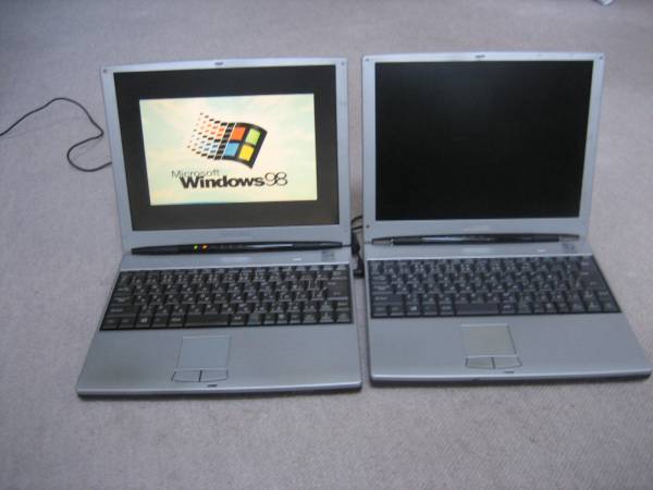 ☆ SHARP メビウスPC-PJ1ノートパソコン1台おまけ(12インチ未満)｜売買