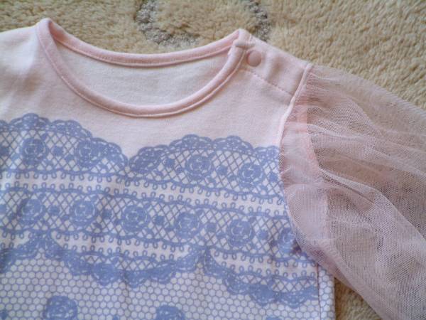 赤すぐネット 袖シフォン ロンパース 80 80 75 84cm 売買されたオークション情報 Yahooの商品情報をアーカイブ公開 オークファン Aucfan Com