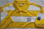 新品送料164円 AIGLE エーグル 1853 半袖 ポロシャツ黄 Ｌサイズ