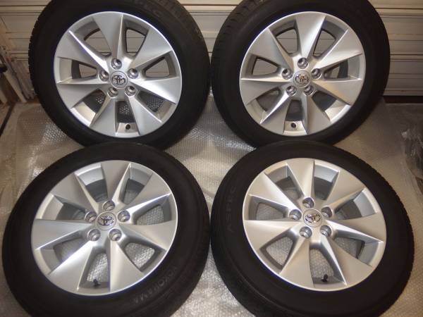20アルファード/ヴェルファイア純正17ホイール+山ありタイヤ4本