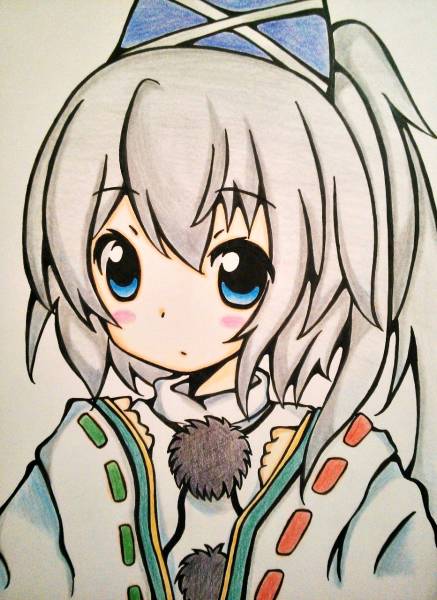 東方project 手描きイラスト 物部布都 ｂ５ ふとちゃん 手描きイラスト 売買されたオークション情報 Yahooの商品情報をアーカイブ公開 オークファン Aucfan Com