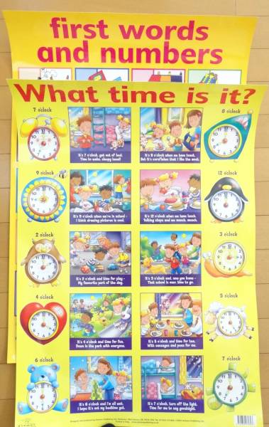 英語の数の学習ポスター３枚セット 子ども英語 売買されたオークション情報 Yahooの商品情報をアーカイブ公開 オークファン Aucfan Com
