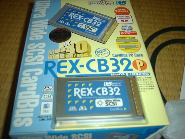 Ratoc Ultra Wide SCSI CardBus PCカード REX-CB32(PC/AT互換機用