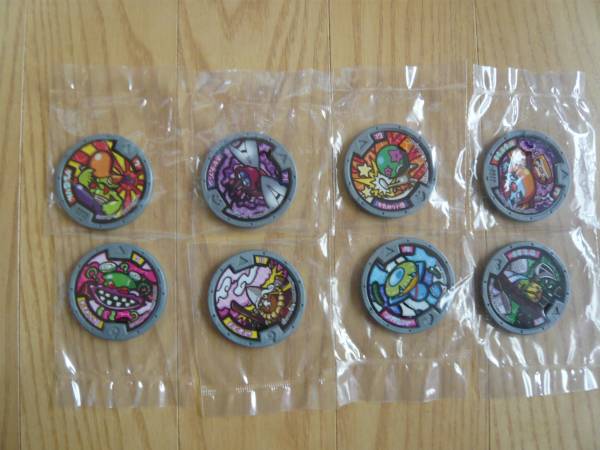 *妖怪ウォッチ*妖怪メダル第1章８枚セット_1