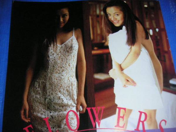 3046切り抜き◇坂上香織 1P◇1994年 広告19歳 初ヌード写真集(タレント