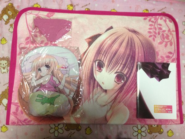 ロウきゅーぶ！ 袴田ひなた ぬぎぬぎ立体マウスパッド 他セット