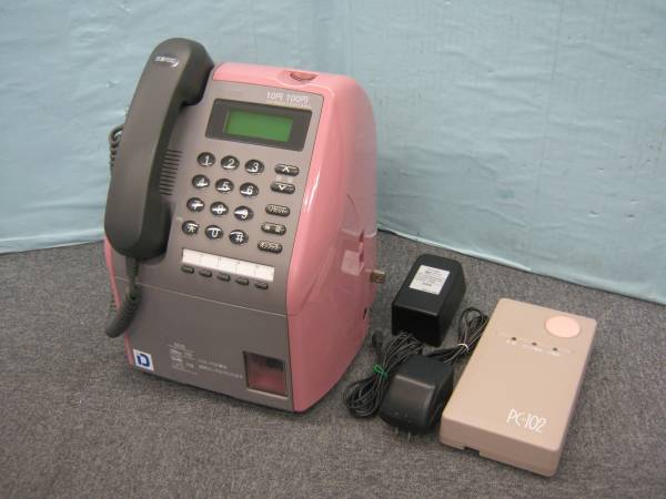 NTT】電話機「PテレホンS＜P＞」＋ピンク電話自動切替装置(NTT)｜売買 