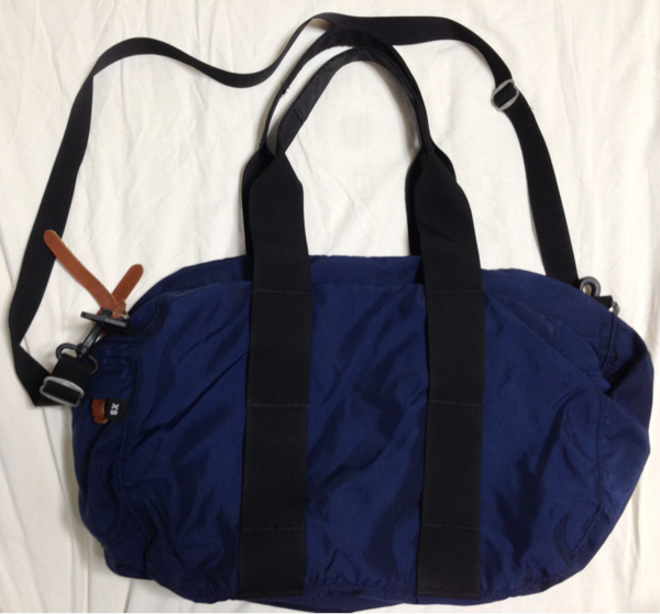 GREGORYグレゴリー ミニボストンバッグXSネイビー紺中古美品(ダッフル 