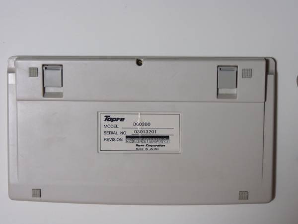☆東プレ キャパシティブコンパクトキーボード DG03B0美品中古2(PS/2