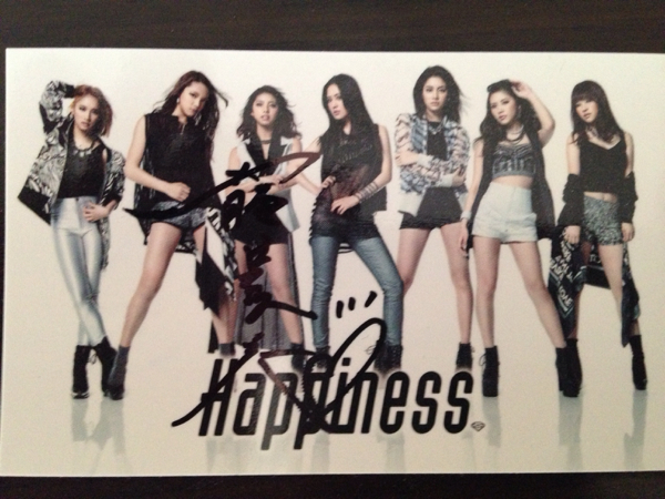 E-girls.Happiness 藤井夏恋 直筆サイン入りステッカー(サイン)｜売買 