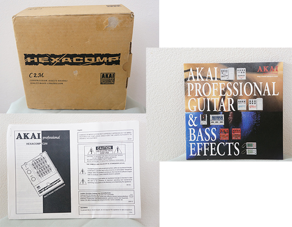 ☆即決 絶版激レア！AKAI Hexa Comp C2M Multi Band Compressor