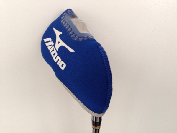 ★ミズノ MIZUNO柄アイアンヘッドカバー BLUE