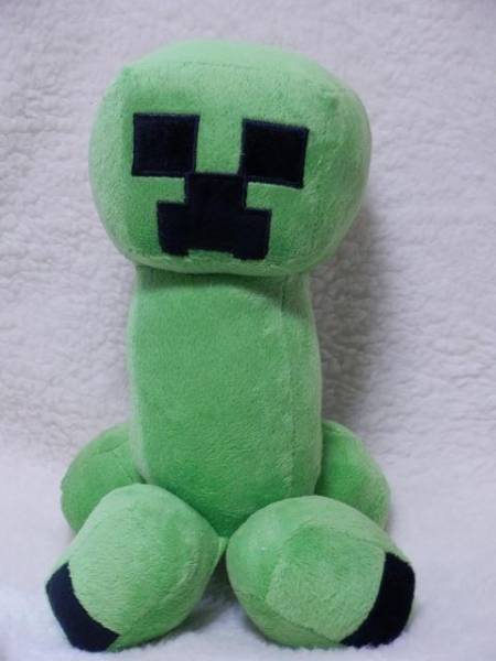 マインクラフト 緑の匠 クリーパーのぬいぐるみ その他 売買されたオークション情報 Yahooの商品情報をアーカイブ公開 オークファン Aucfan Com