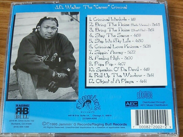 g-rap J.D.Walker / The Career Criminal