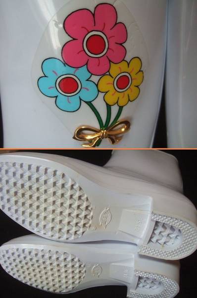 品 レトロ アキレス 白の長靴 ２１ ５ｃｍ 難有 21cm 売買されたオークション情報 Yahooの商品情報をアーカイブ公開 オークファン Aucfan Com