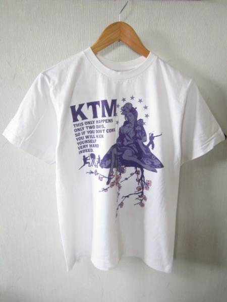 KTM ケツメイシ サクラ二晩春フェスライブTシャツ 白 Sサイズ