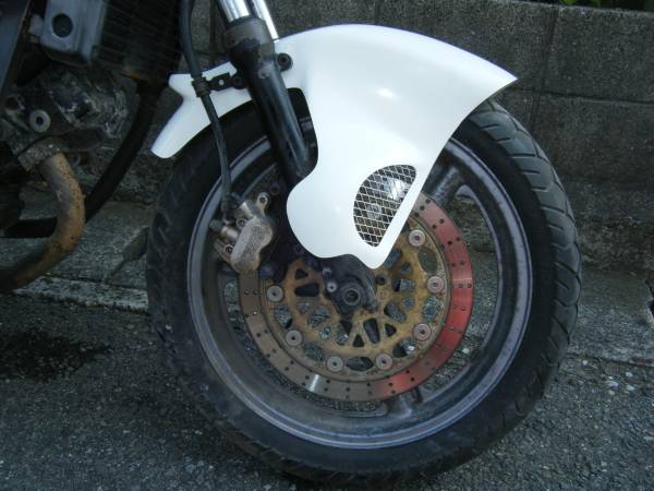 Gフェンダー VTZ250 MC15 エアロシャーク エアロフェンダー (フロント