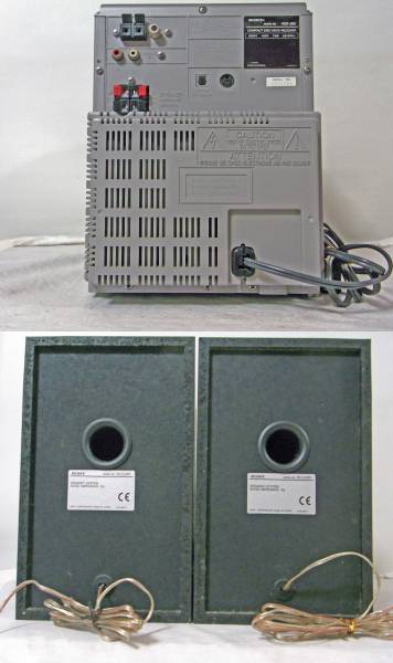☆ジャンク品 SONY CMT-J300 MD/CD/カセットコンポ☆T-1(MDコンポ