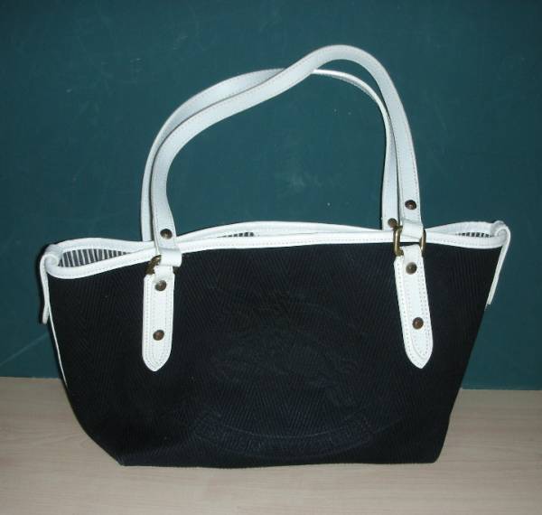 ☆BURBERRY　バーバリー BLUE LABEL 　バック　ブラック布☆