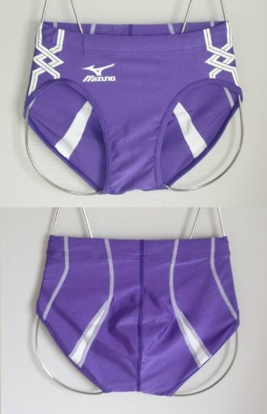 ミズノ mizuno 腰ゼッケン付 高校女子 陸上 レーシング ブルマ L