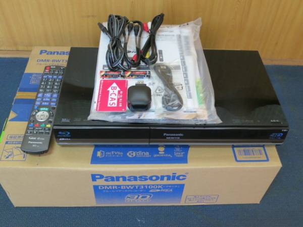 ■Panasonic ブル-レイDIGA DMR-BWT3100K 2TB 動作良好 美品■_1