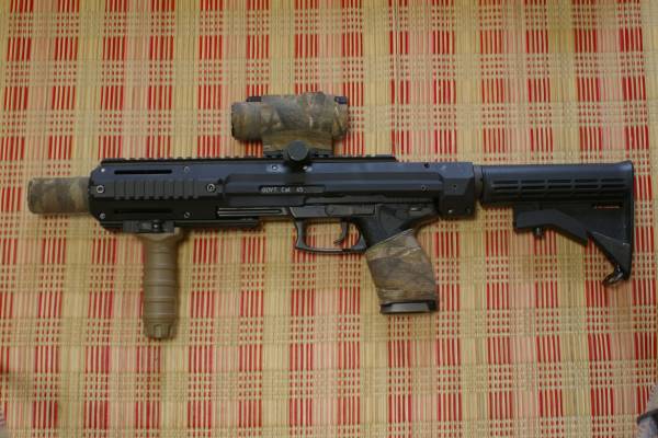 最強静音スナイパー SOCOM MK23カービン完成品 飛距離50m/超静音
