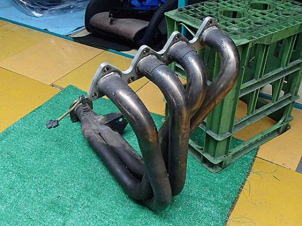 シビック EG6 無限 エキゾーストマニホールド エキマニ(触媒、エキマニ 
