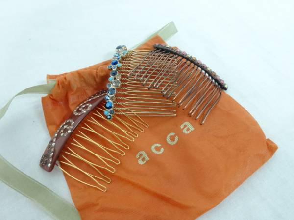 お一人様限定♪ acca アッカ 人気のコーム3点セット 早い者勝ち