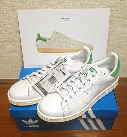 新品 adidas アディダス STAN SMITH スタンスミス 白緑 24.5cm 