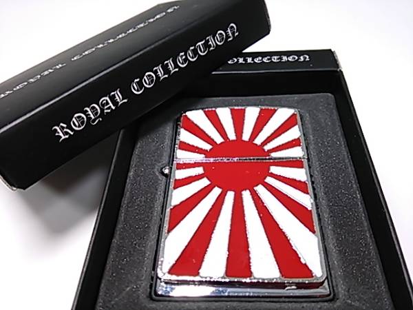 オイルライター 日本 japan 国旗 日の丸 シルバー (ZIPPO ジッポ