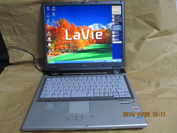 NEC Lavie LL750/D(PC-LL750DD)(2005年秋)(中古品)(0628)(15インチ 
