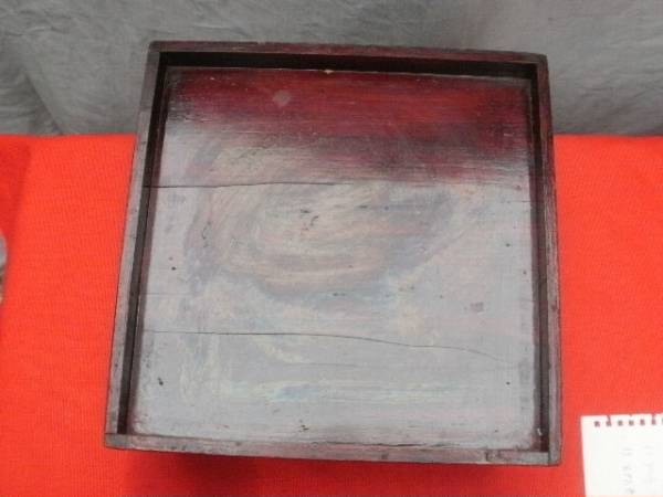 ◇時代古民具、明治時代漆箱膳◇アンティーク古道具(雑貨)｜売買された