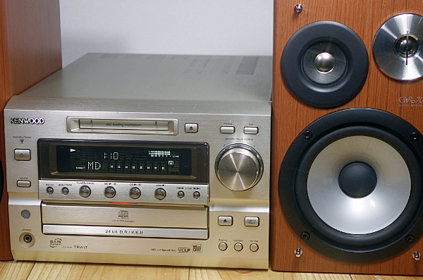 ○KENWOOD MD(LP)/CDコンポ 「Avino SK-7PRO」○動作品(MDコンポ