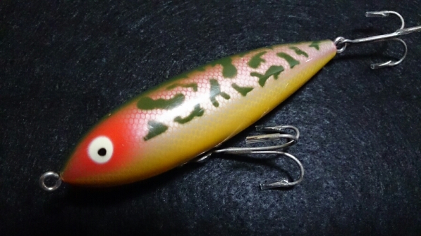 coo・オールドヘドン HEDDON ザラ2ボディ 14KCD 美品 old Heddon☆ザラⅡ☆スミスカラー☆14KCD☆激レア ヘドン(ヘドン