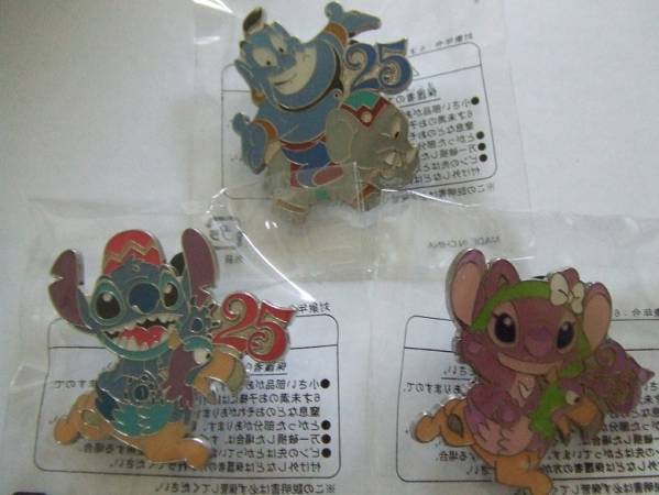 東京ディズニーシー アブーズバザール ピンバッジ 25周年(ミッキー