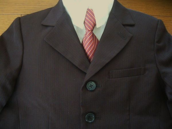 ☆　黒×青ピンストライプ　汚しても安心　６点セット　おまけ☆