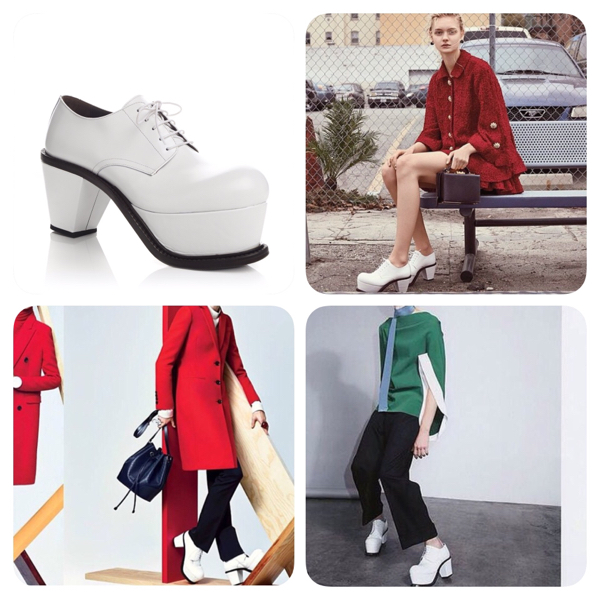 j.w.andersonプラットホームシューズ Sretsis