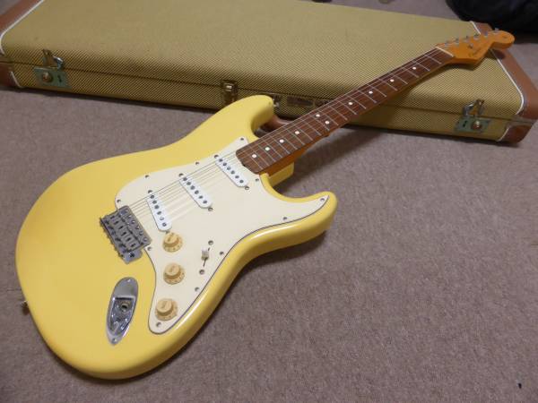 ■Fender USA Vin ST62 イエロー レリック！