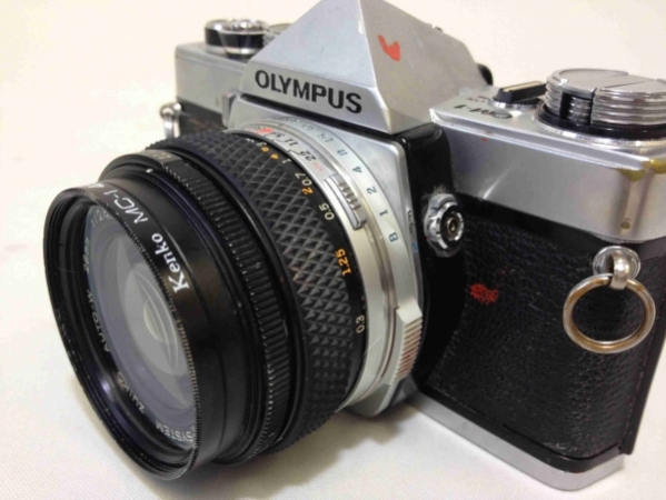 オリンパス OLYMPUS OM-1 ZUIKO AUTO-W 28mm F2.8 ジャンク