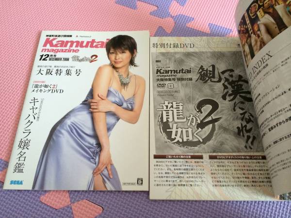 龍が如く2 カムタイ Kamutai magazine DVD付き 新品 PS2(ゲーム設定