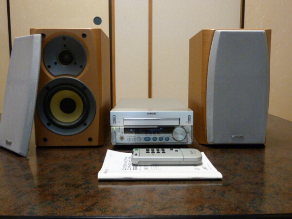 ソニー CDコンポ JMD-7