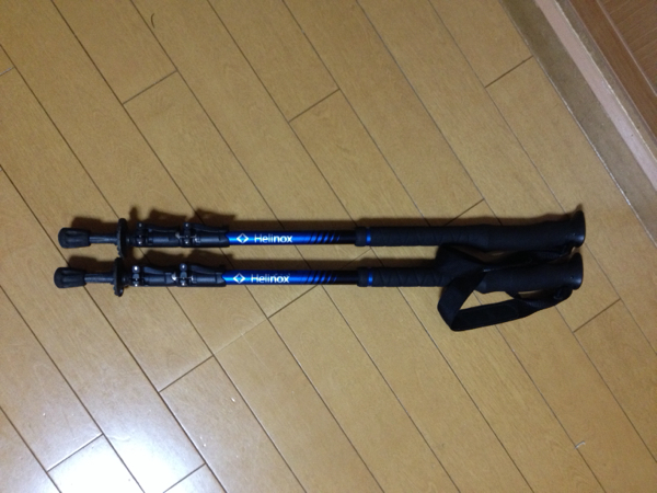 ヘリノックス DL-135トレッキングポール 中古(トレッキングステッキ 