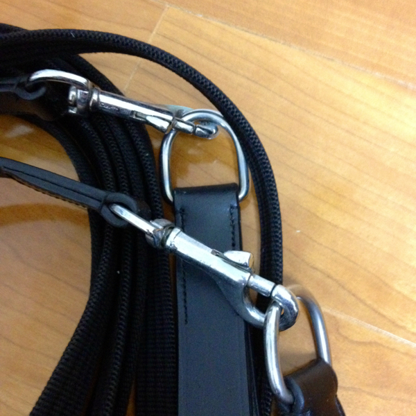 乗馬 折り返し手綱 補助道具 調教道具 未使用 送料負担します。(乗馬 